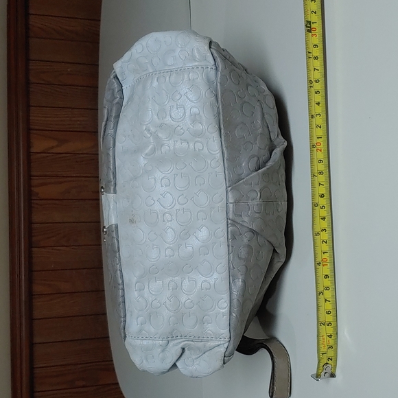 Guess Leather Studded Satchel Bag - Picture 11 of 17